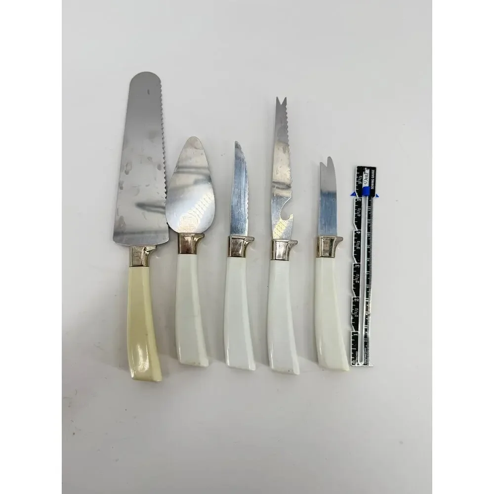 Cornflower Blue Lifetime Cutlery Sheffield England Stainless Steel Serving Set